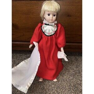 Vintage Porcelain House of Lloyd Dear Santa Collectible Doll 1995 Christmas